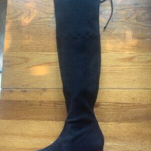 Stuart Weitzman Genna 60 BRAND NEW in box, size 9, black suede